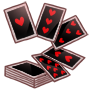 Queen of Hearts Card Ring