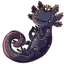 Queen Axolotl Squishy