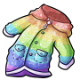 Rainbow Raincoat