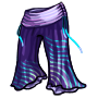 Purple Flowing Pants