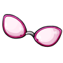 Round Pink Glasses