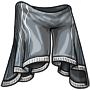 Silver Ripple Shorts