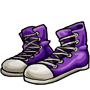 Violet Canvas Shoes