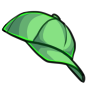 Lime Sideways Cap