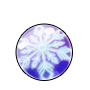 South Pole Snowflake Marble
