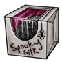 Spooky Black Silk Stockings
