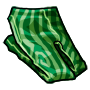 Green Swirl Pattern Leggings
