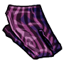 Purple Swirl Pattern Leggings