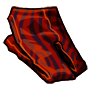 Red Swirl Pattern Leggings