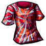 Red Tie Dye Shirt