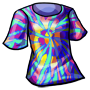 Neon Tie Dye Shirt