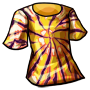 Yellow Tie Dye Shirt