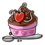 Chocolate Hearts Ice Cream