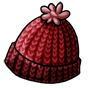Red Knitted Winter Hat