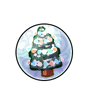 Christmas Tree Marble