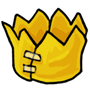 Yellow Paper Crown