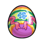 Painted Ribbon Easter Egg 08
