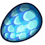 Blue Scaly Easter Egg