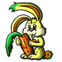 Carrot Bunny Squishy