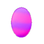 Pink and Purple Easter Egg