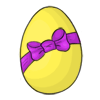Yellow Easter Egg 07