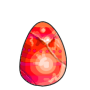Cracked Red Easter Egg 07