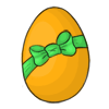 Orange Easter Egg 07