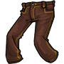 Brown Wide Leg Jeans