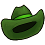 Green Cowboy Hat