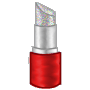 Sparkling Silver Lipstick
