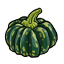 Green Decorative Gourd