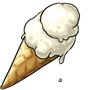 Vanilla Ice Cream Cone