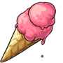 Cherry Ice Cream Cone