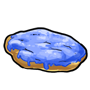 Blue Frosting Cookie