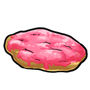 Pink Frosting Cookie