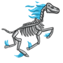 Skeletal Horse Squishy