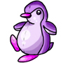 Purple Penguin Squishy 