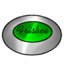 Silver Frisbee
