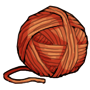 Amber Ball of Yarn