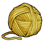Lemon Ball of Yarn
