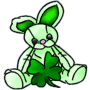 Saint Patrick Bunny Squishy