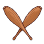 Wooden Juggling Pins