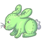 Green Bunny Squishy