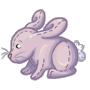 Lavender Bunny Squishy