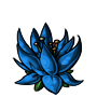 Blue Water Flower