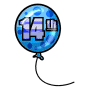 Web Staff Balloon
