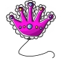 Nina Crown Staff Balloon